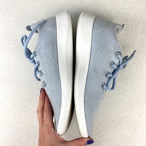AllBirds Wool Runners Light Blue 9 - Picture 6 of 9